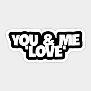 Our Love Story Sticker